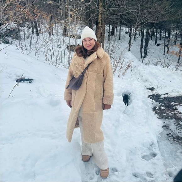 A.L.C. Camel Teddy Coat - Picture 3 of 12